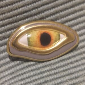 Schiaparelli  BROOCH Button  Made In FRANCE